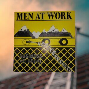Men at Work Vinyl LP - Business As Usual - Columbia Records 1982